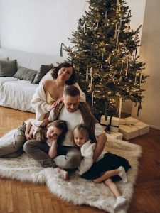 Студийная семейная фотосъемка