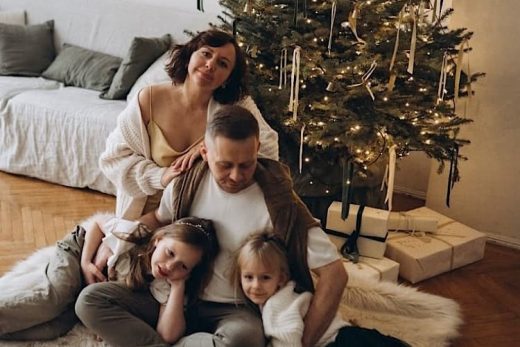 Студийная семейная фотосъемка