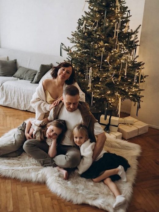 Студийная семейная фотосъемка